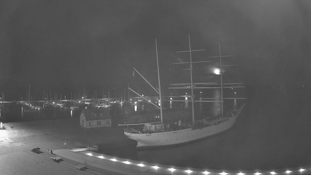 Archiv Foto Webcam Stralsund am Yachthafen