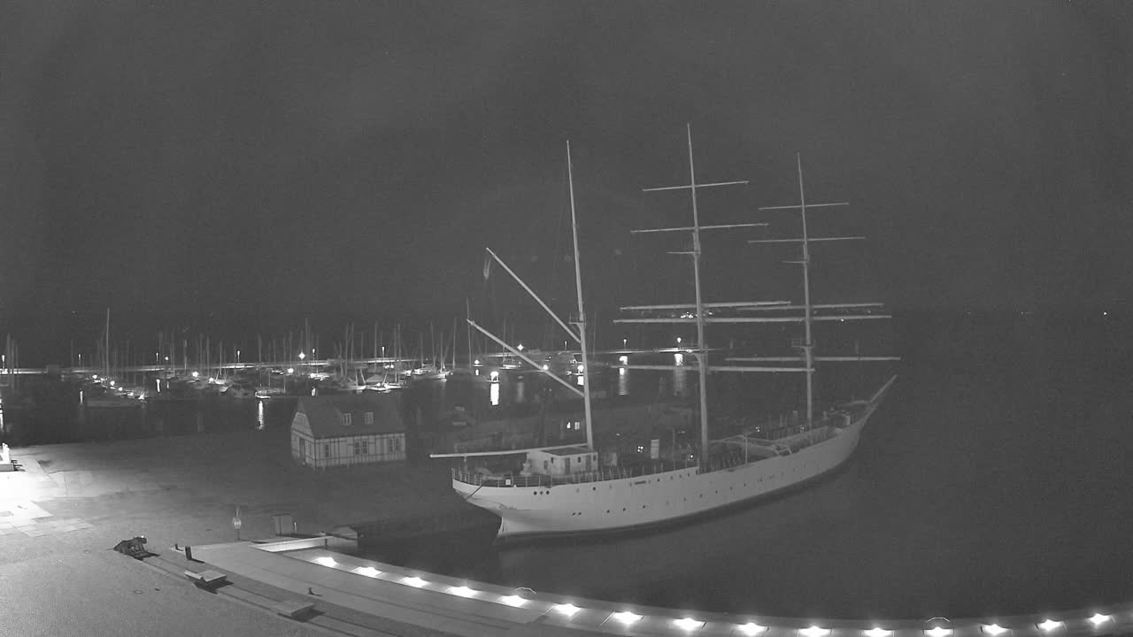 Archiv Foto Webcam Stralsund am Yachthafen