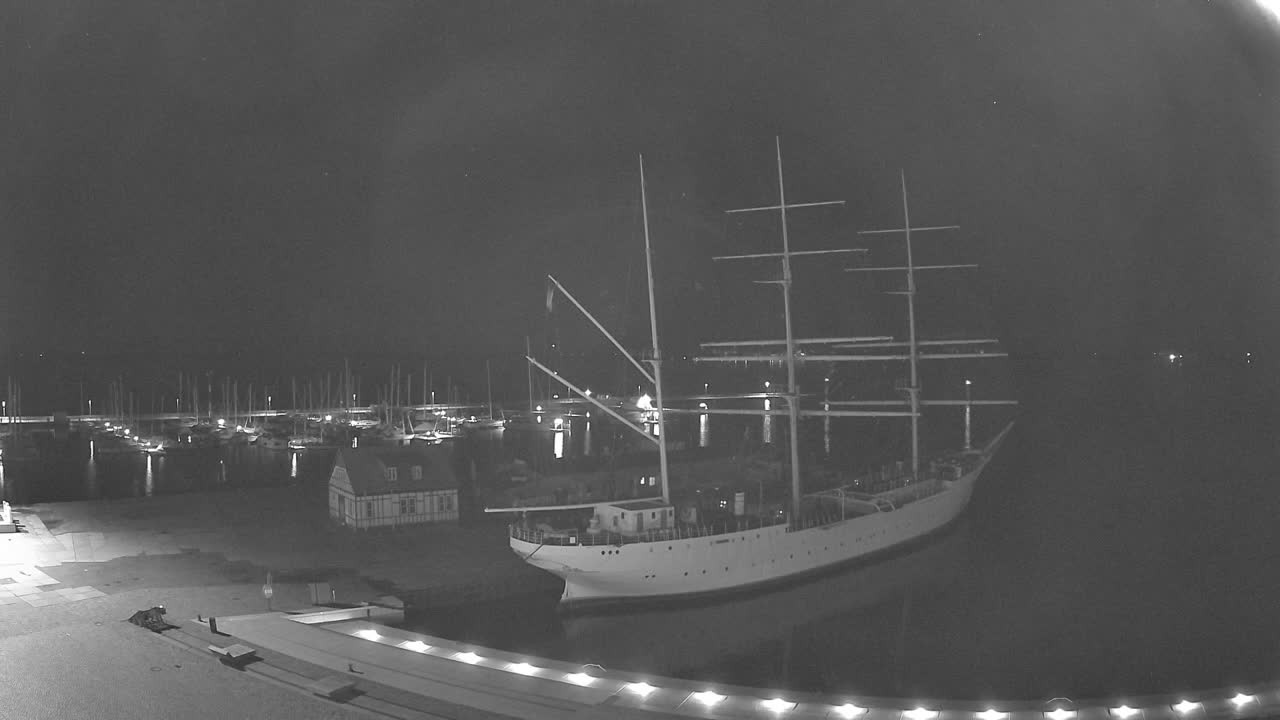 Archiv Foto Webcam Stralsund am Yachthafen