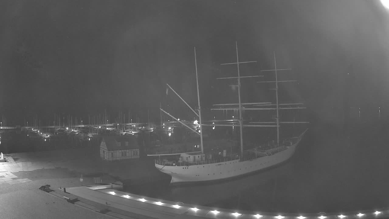 Archiv Foto Webcam Stralsund am Yachthafen