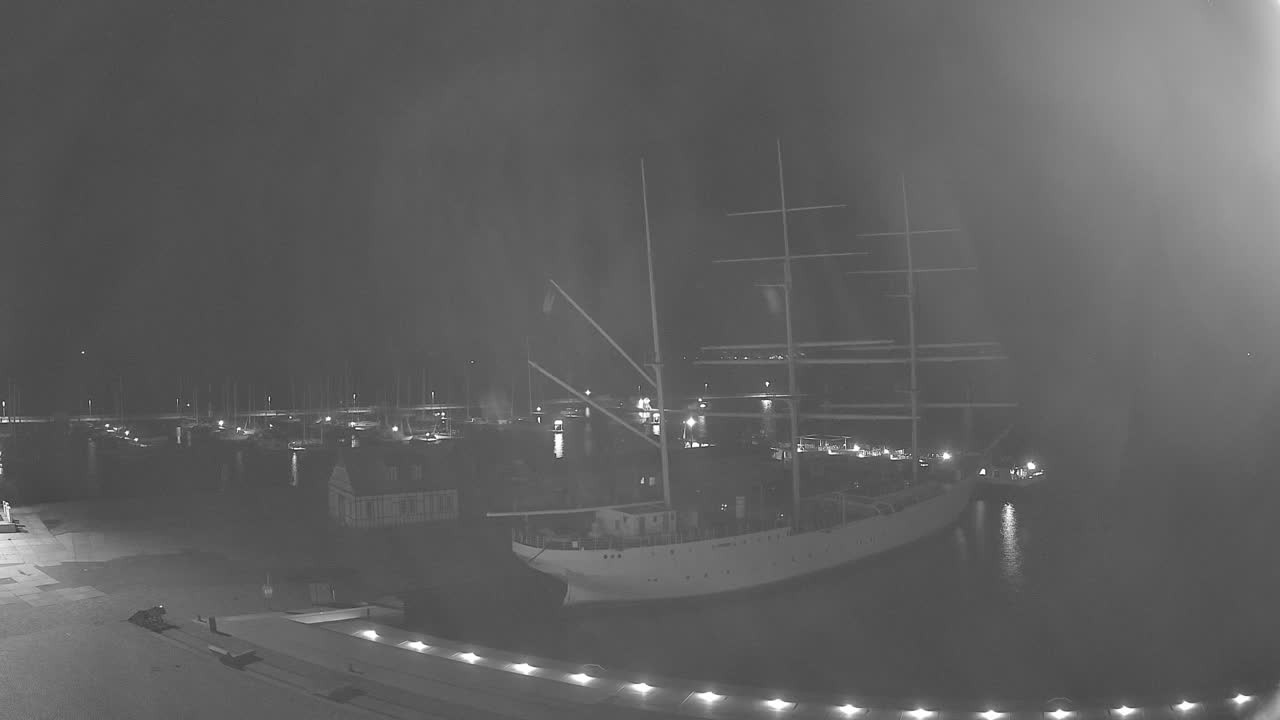 Archiv Foto Webcam Stralsund am Yachthafen