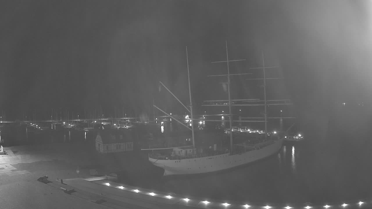 Archiv Foto Webcam Stralsund am Yachthafen