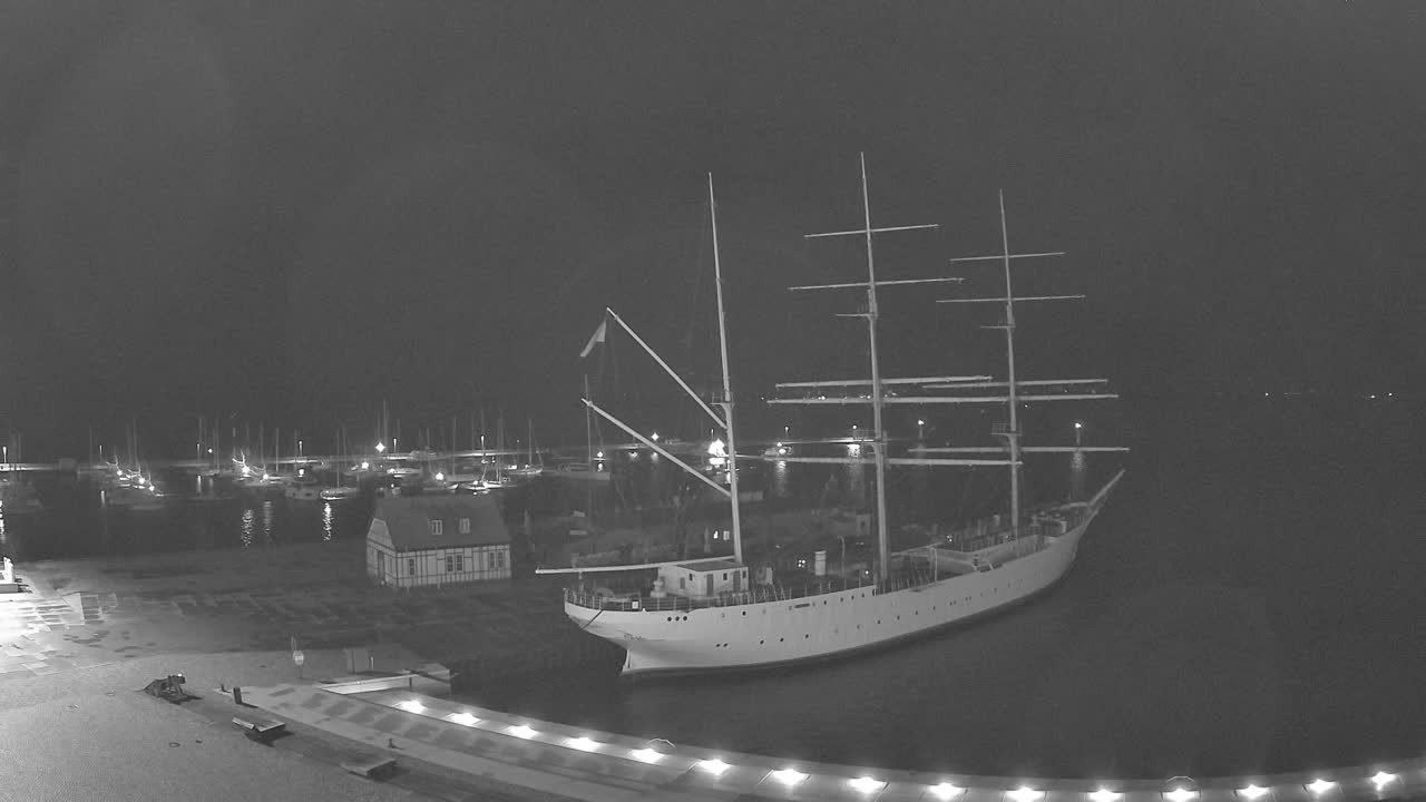 Archiv Foto Webcam Stralsund am Yachthafen