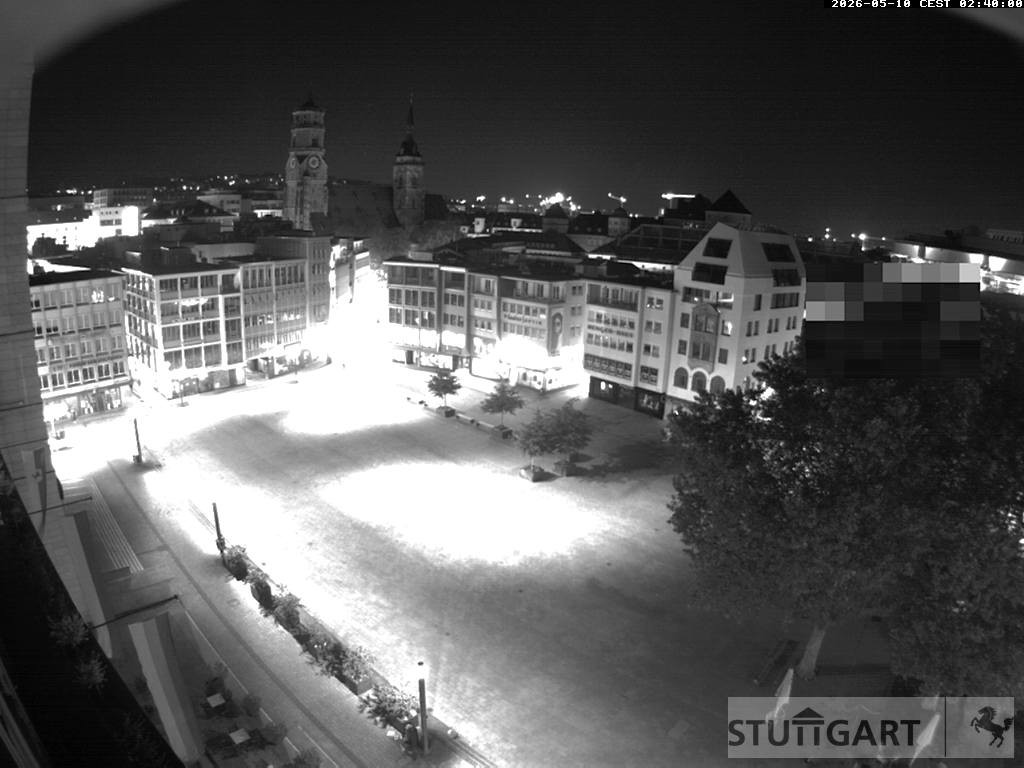 Archiv Foto Webcam Stuttgart: Marktplatz