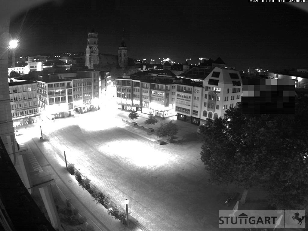 Archiv Foto Webcam Stuttgart: Marktplatz