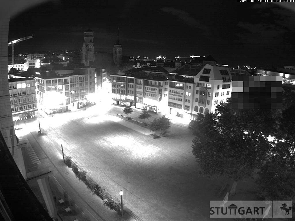 Archiv Foto Webcam Stuttgart: Marktplatz