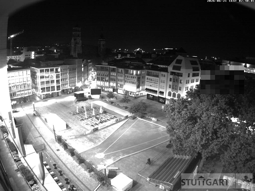 Archiv Foto Webcam Stuttgart: Marktplatz