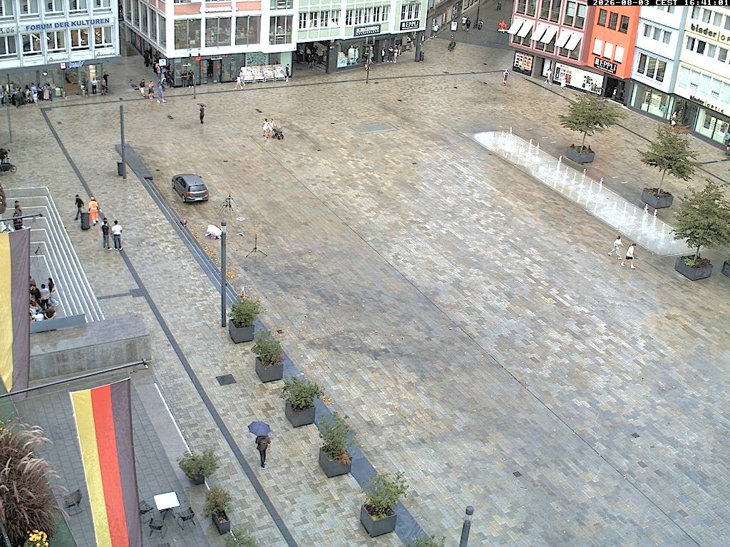 Archiv Foto Webcam Stuttgart: Marktplatz