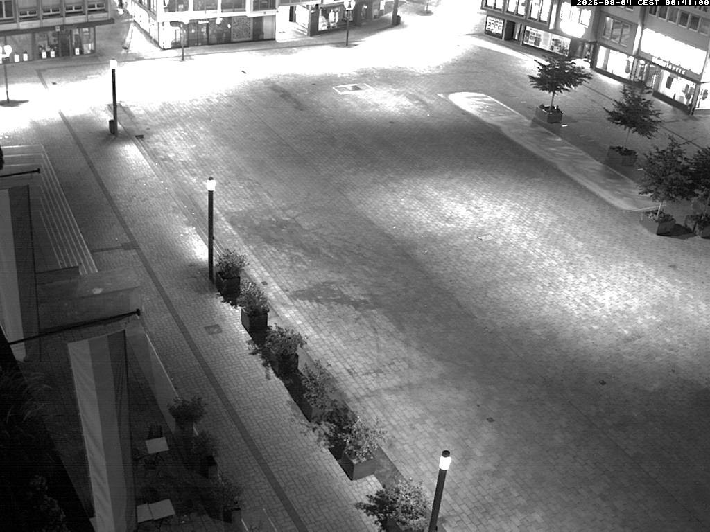 Archived image Webcam Stuttgart at the Market Square