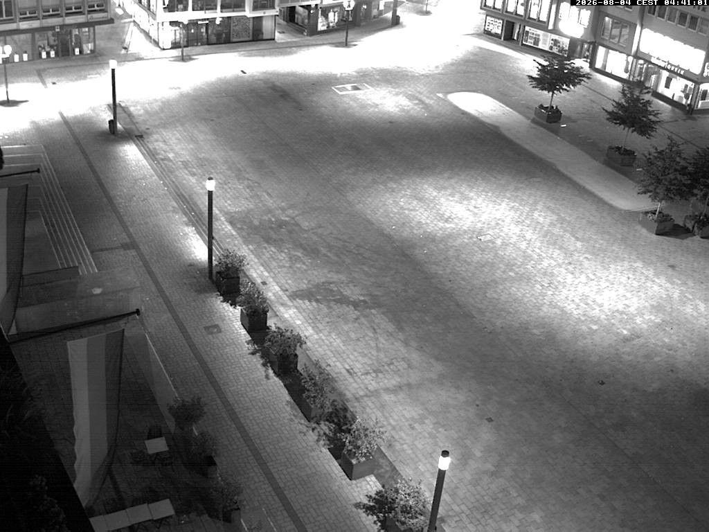Archived image Webcam Stuttgart at the Market Square