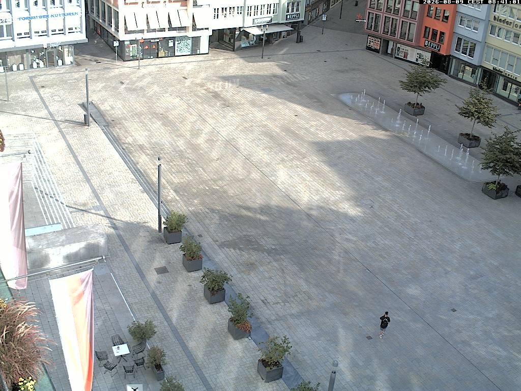 Archiv Foto Webcam Stuttgart: Marktplatz