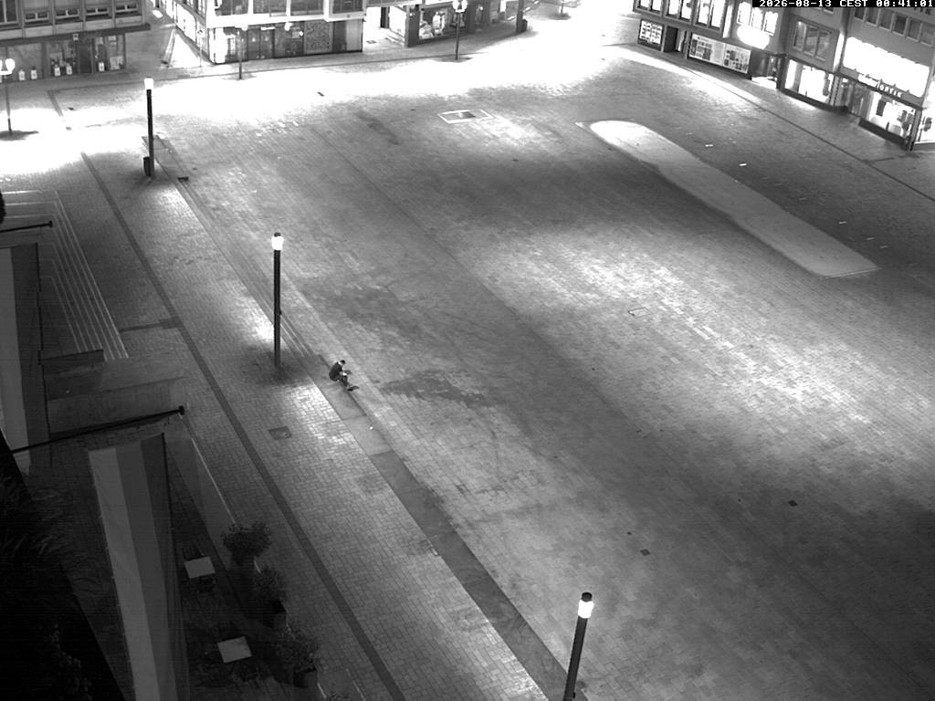 Archived image Webcam Stuttgart at the Market Square