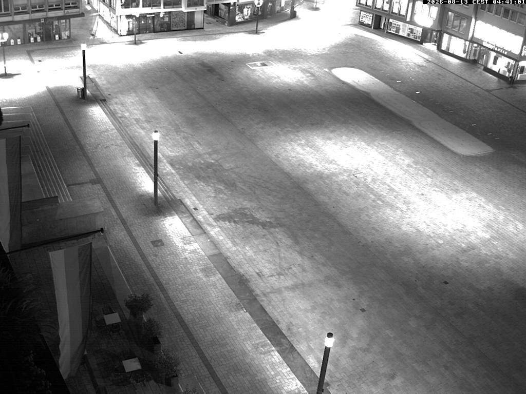 Archived image Webcam Stuttgart at the Market Square