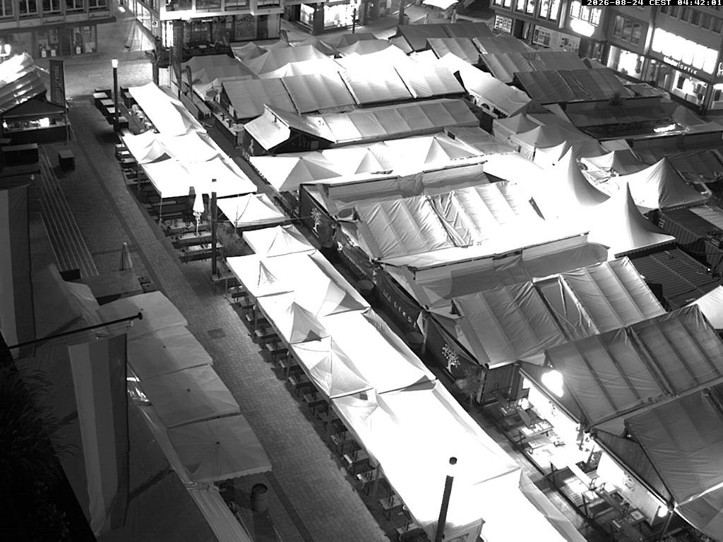 Archived image Webcam Stuttgart at the Market Square