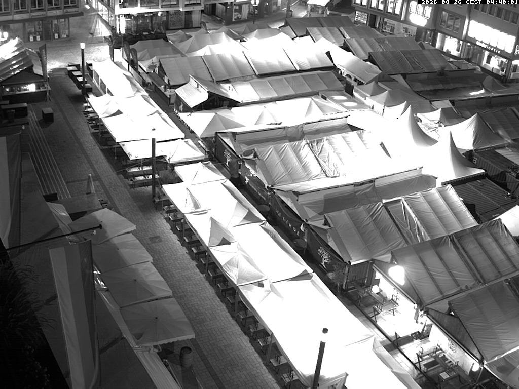 Archived image Webcam Stuttgart at the Market Square