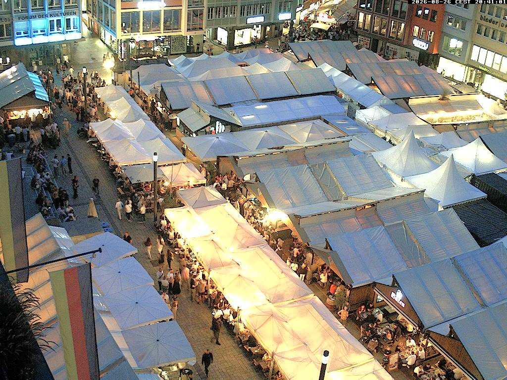 Archiv Foto Webcam Stuttgart: Marktplatz