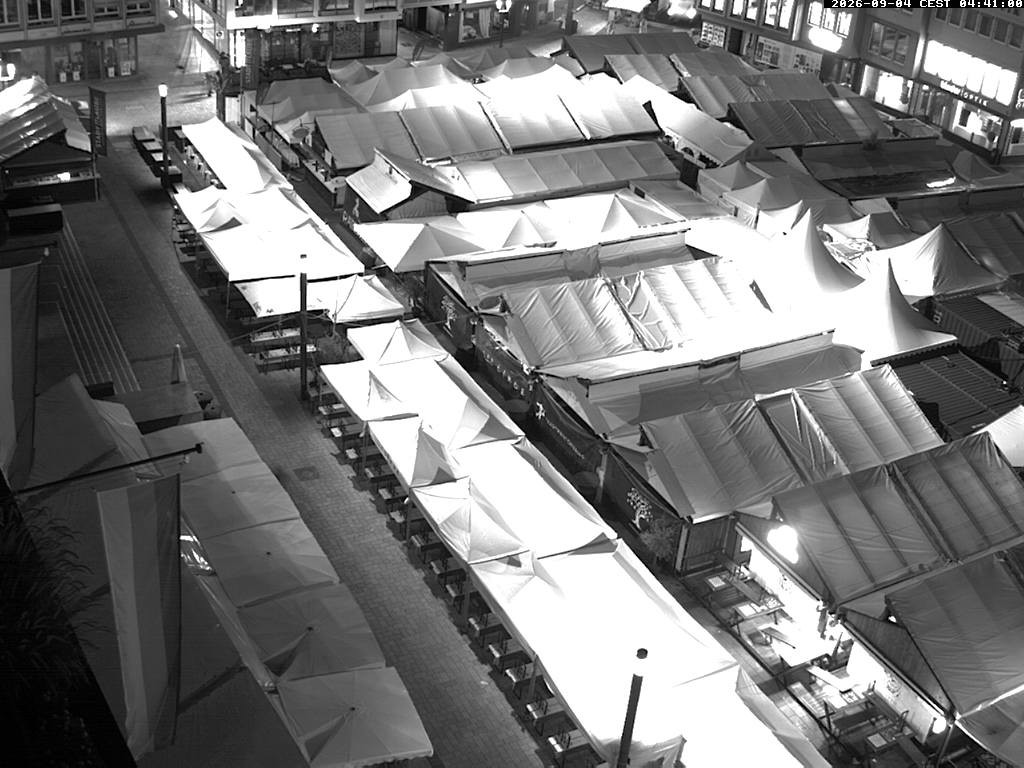 Archived image Webcam Stuttgart at the Market Square