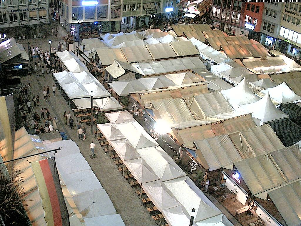 Archiv Foto Webcam Stuttgart: Marktplatz