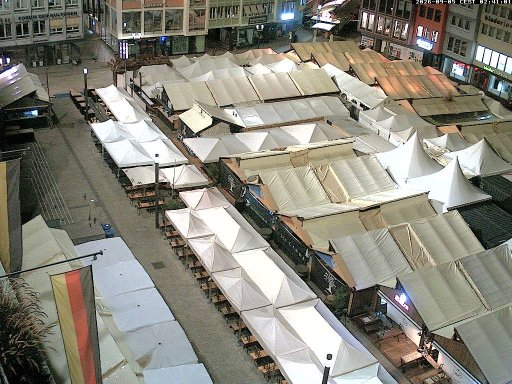 Archiv Foto Webcam Stuttgart: Marktplatz