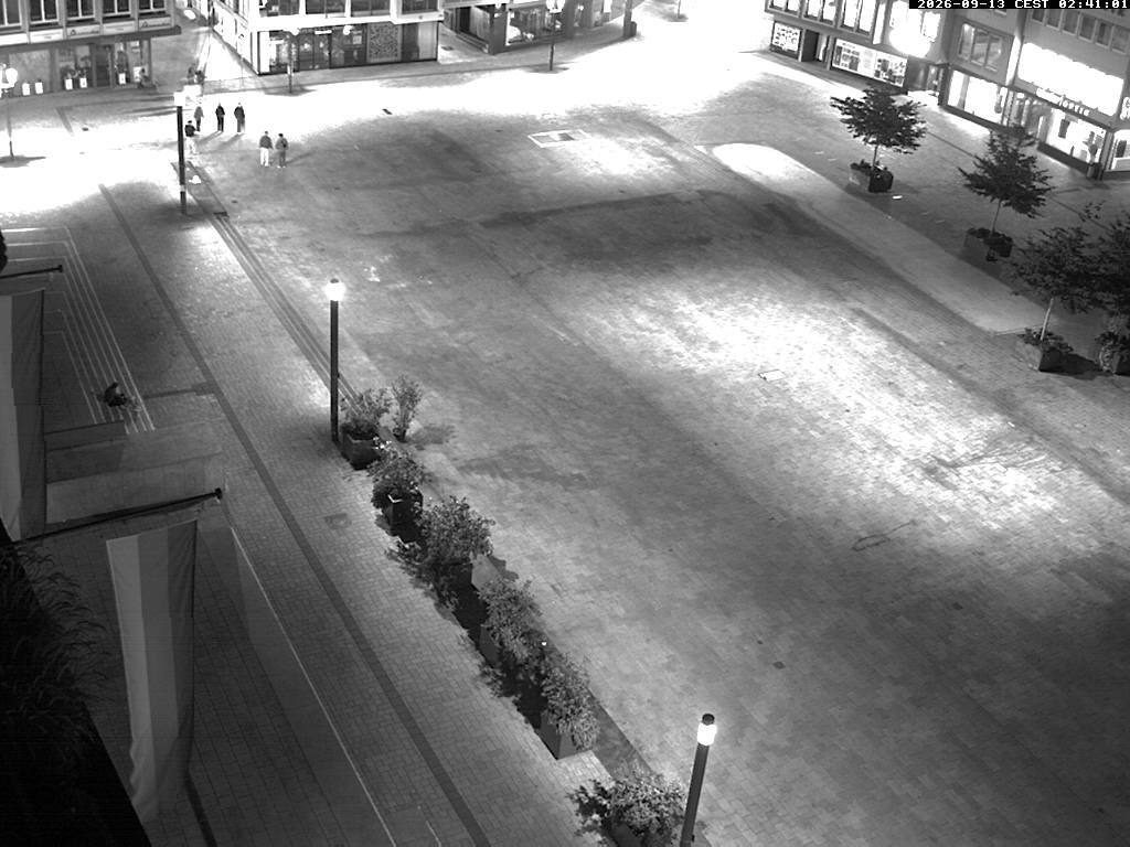 Archived image Webcam Stuttgart at the Market Square