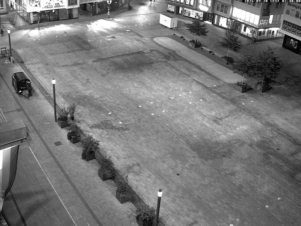 Archived image Webcam Stuttgart at the Market Square