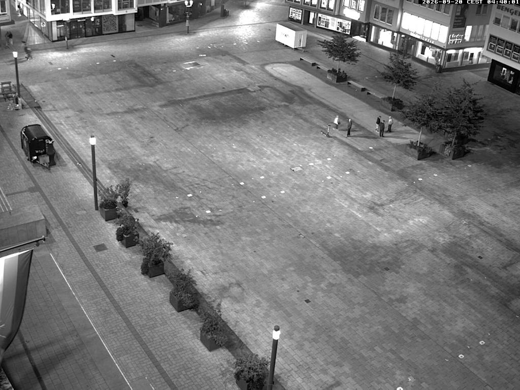 Archived image Webcam Stuttgart at the Market Square