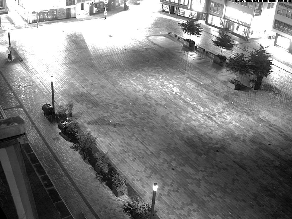 Archived image Webcam Stuttgart at the Market Square