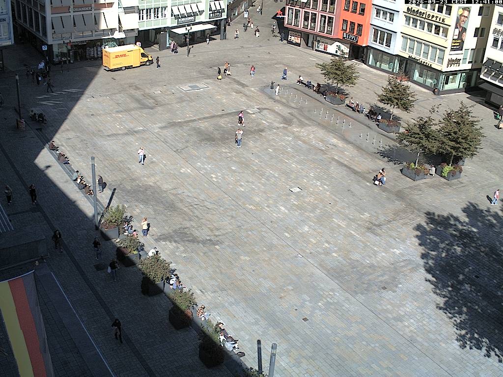 Archiv Foto Webcam Stuttgart: Marktplatz