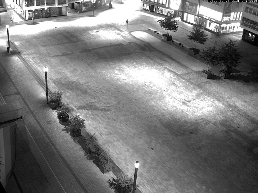 Archived image Webcam Stuttgart at the Market Square