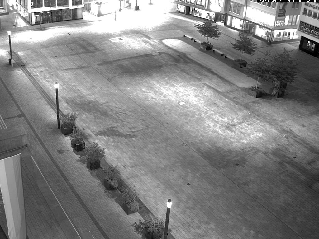 Archived image Webcam Stuttgart at the Market Square