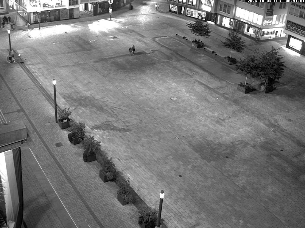 Archived image Webcam Stuttgart at the Market Square