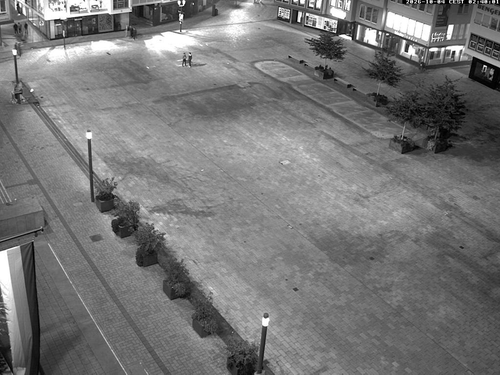 Archived image Webcam Stuttgart at the Market Square