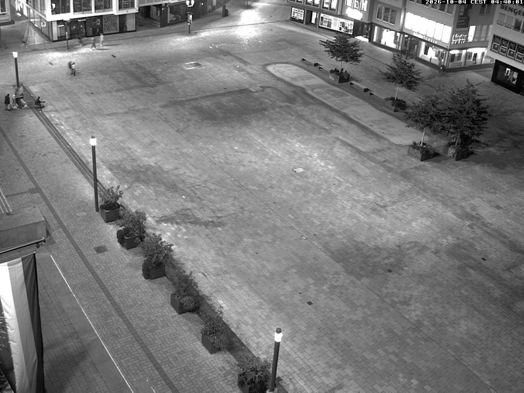 Archived image Webcam Stuttgart at the Market Square