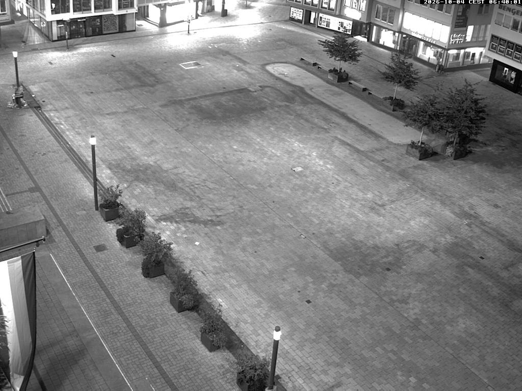 Archived image Webcam Stuttgart at the Market Square
