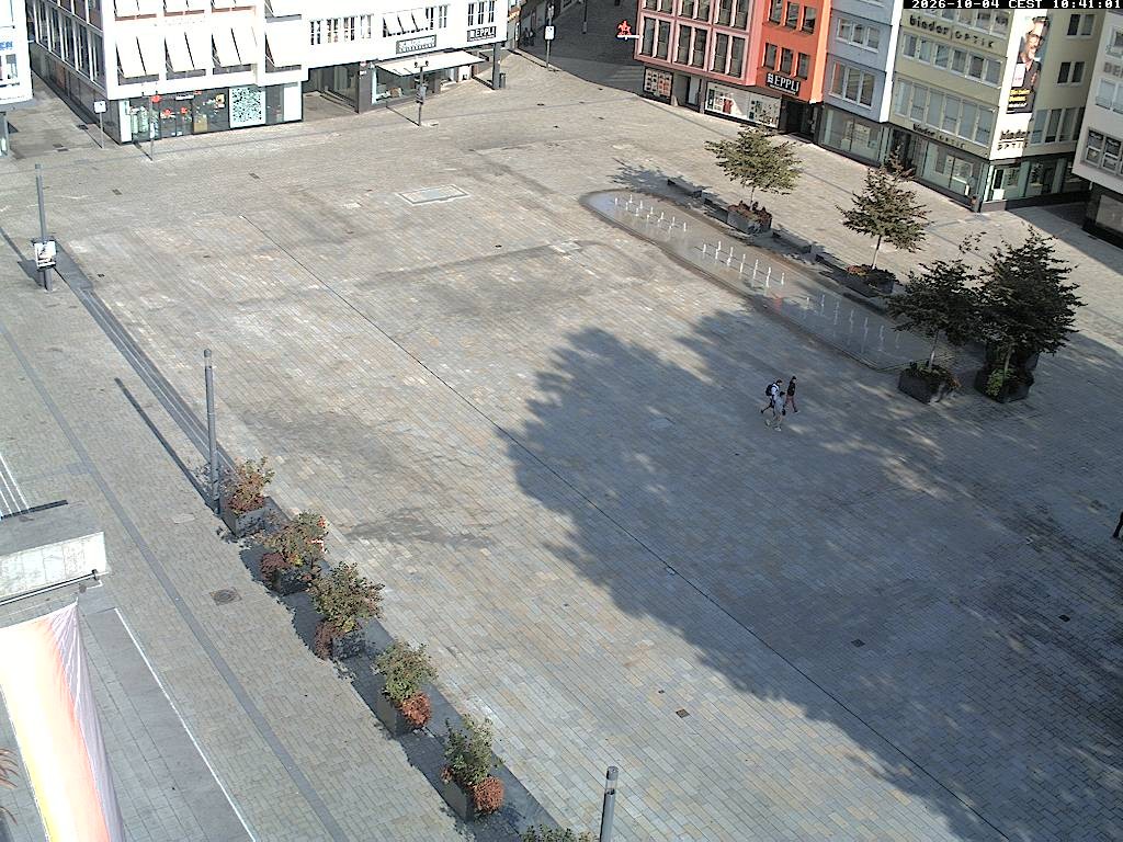 Archiv Foto Webcam Stuttgart: Marktplatz