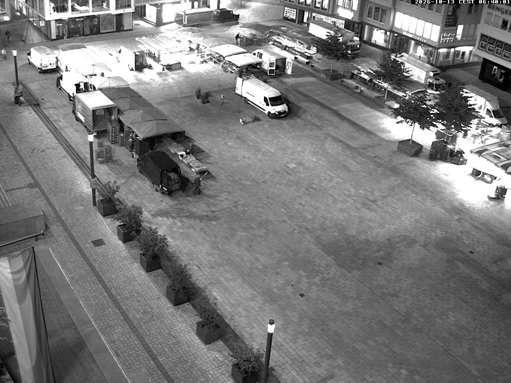 Archiv Foto Webcam Stuttgart: Marktplatz