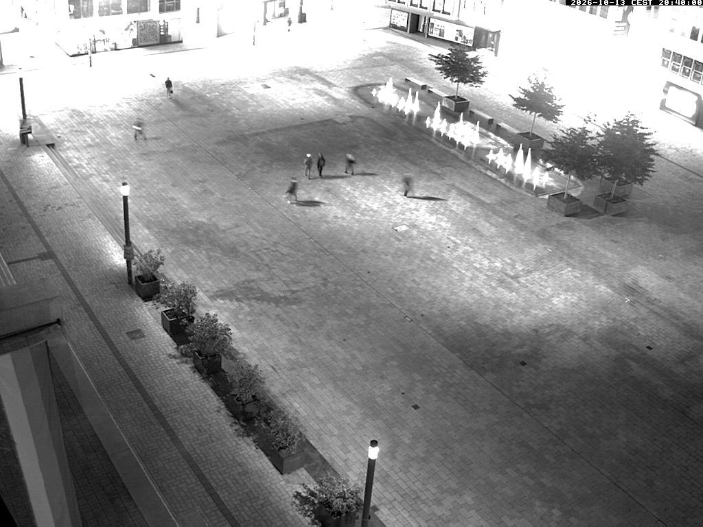 Archived image Webcam Stuttgart at the Market Square