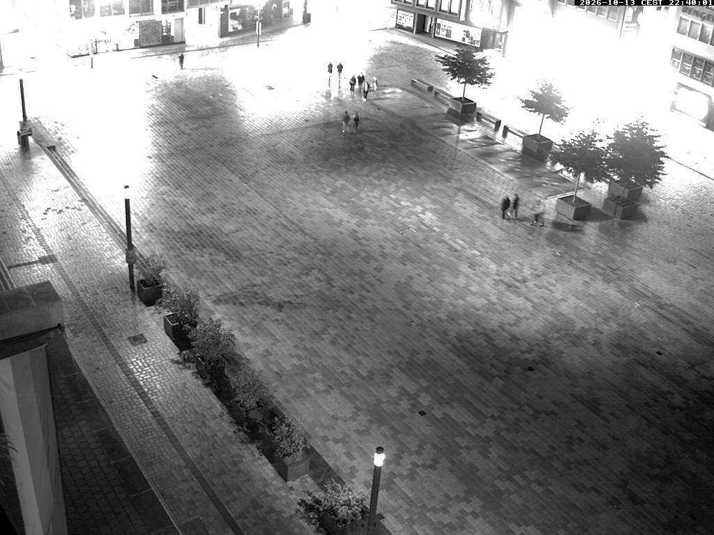 Archived image Webcam Stuttgart at the Market Square
