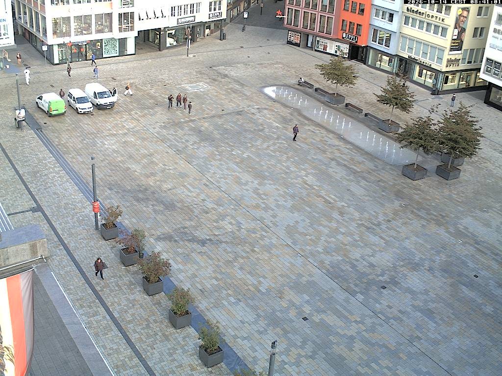 Archiv Foto Webcam Stuttgart: Marktplatz