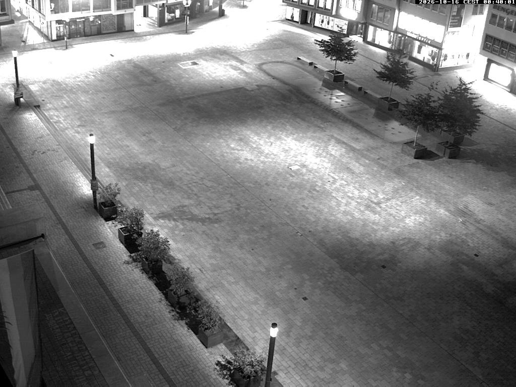 Archived image Webcam Stuttgart at the Market Square