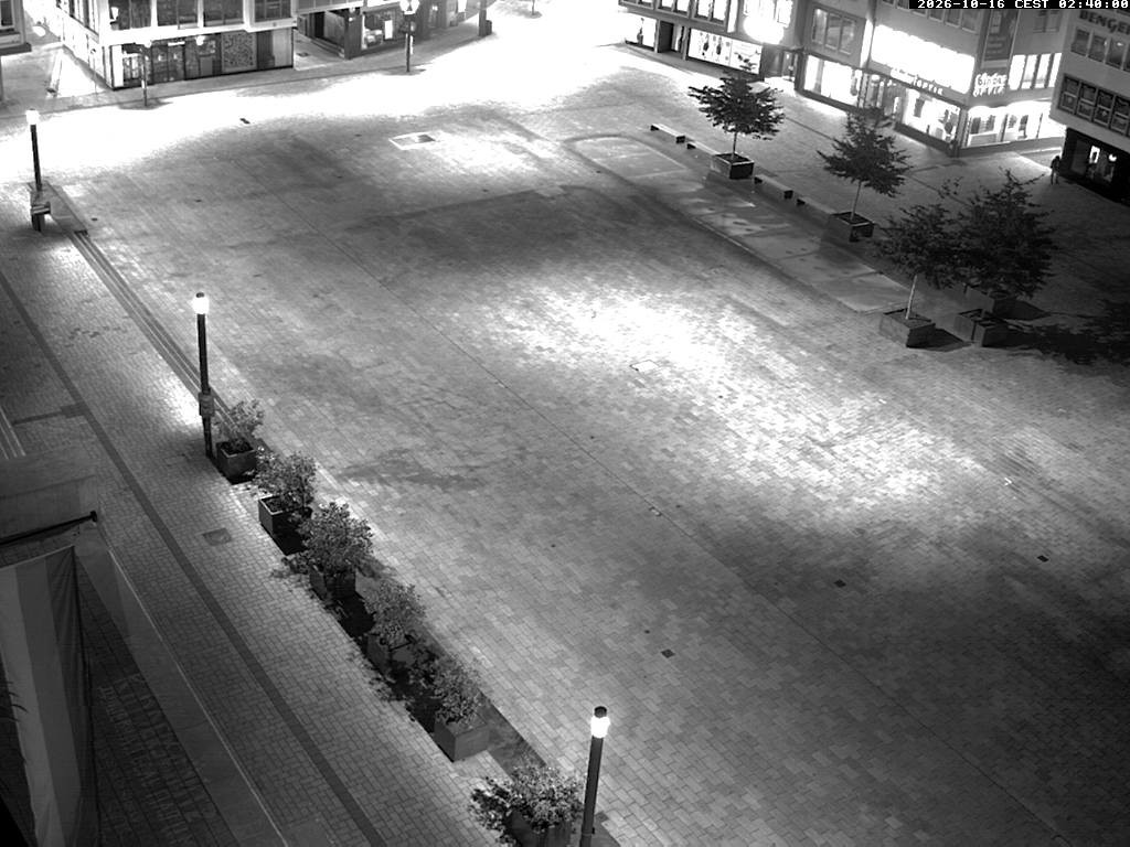 Archived image Webcam Stuttgart at the Market Square