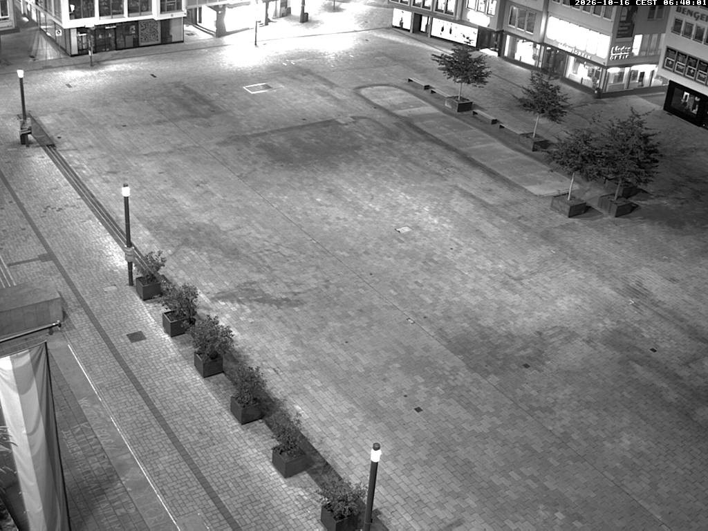 Archived image Webcam Stuttgart at the Market Square