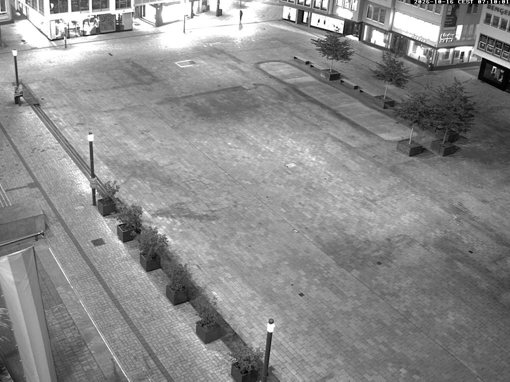 Archived image Webcam Stuttgart at the Market Square