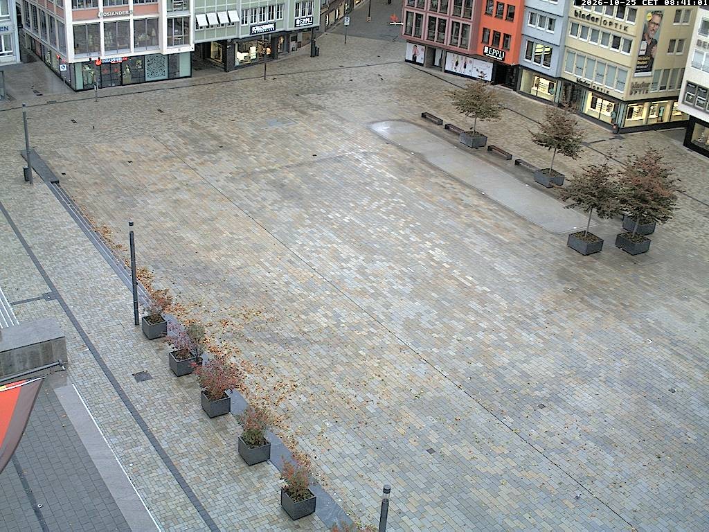 Archiv Foto Webcam Stuttgart: Marktplatz