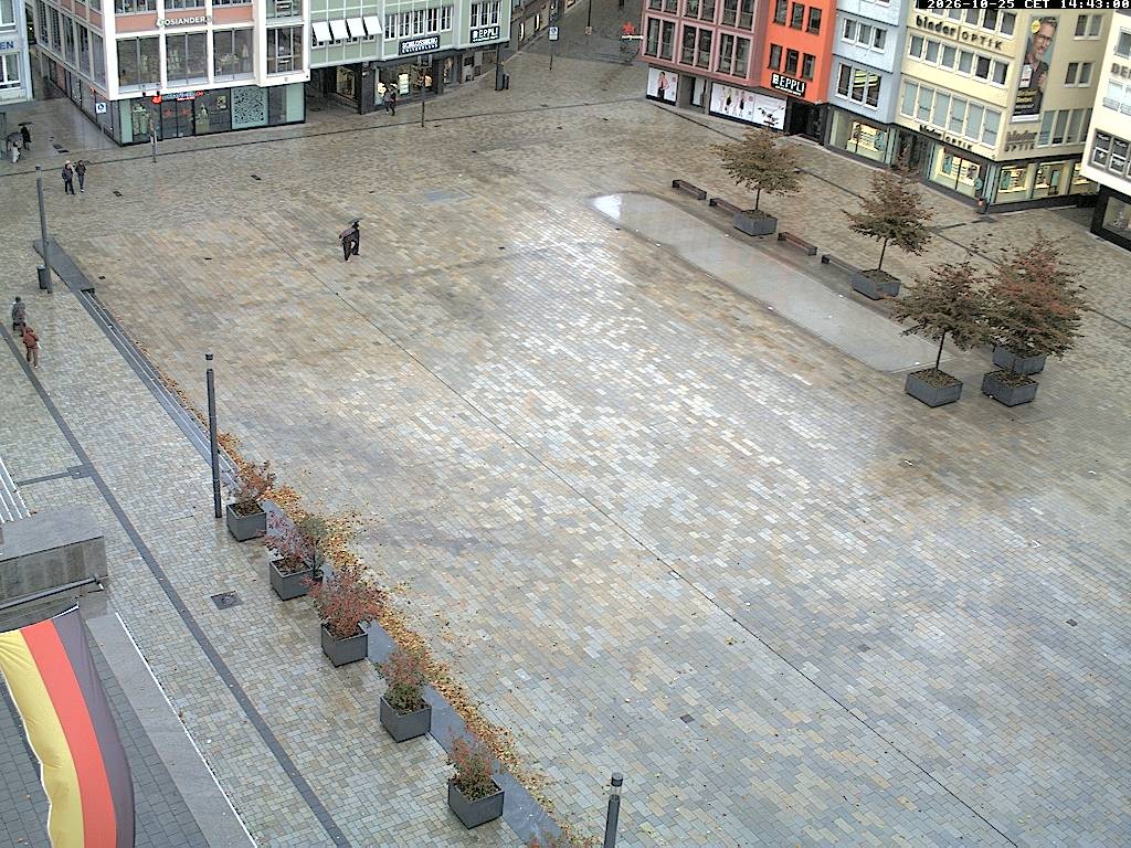 Archiv Foto Webcam Stuttgart: Marktplatz
