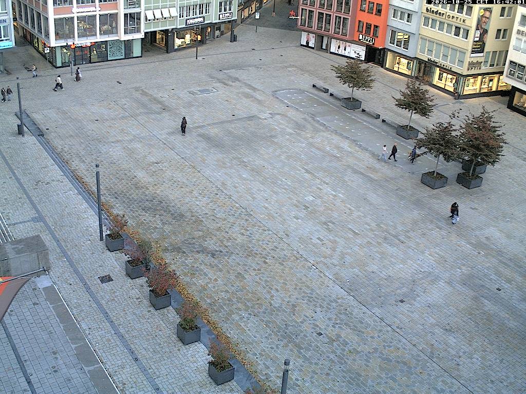 Archiv Foto Webcam Stuttgart: Marktplatz
