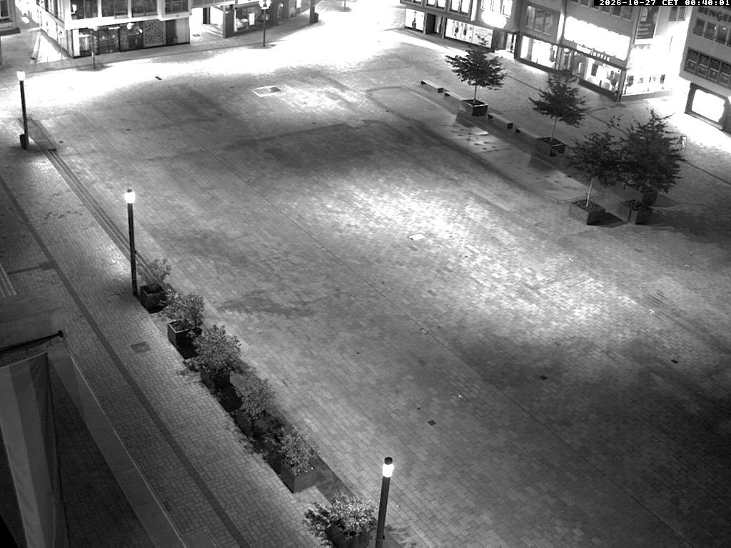 Archived image Webcam Stuttgart at the Market Square
