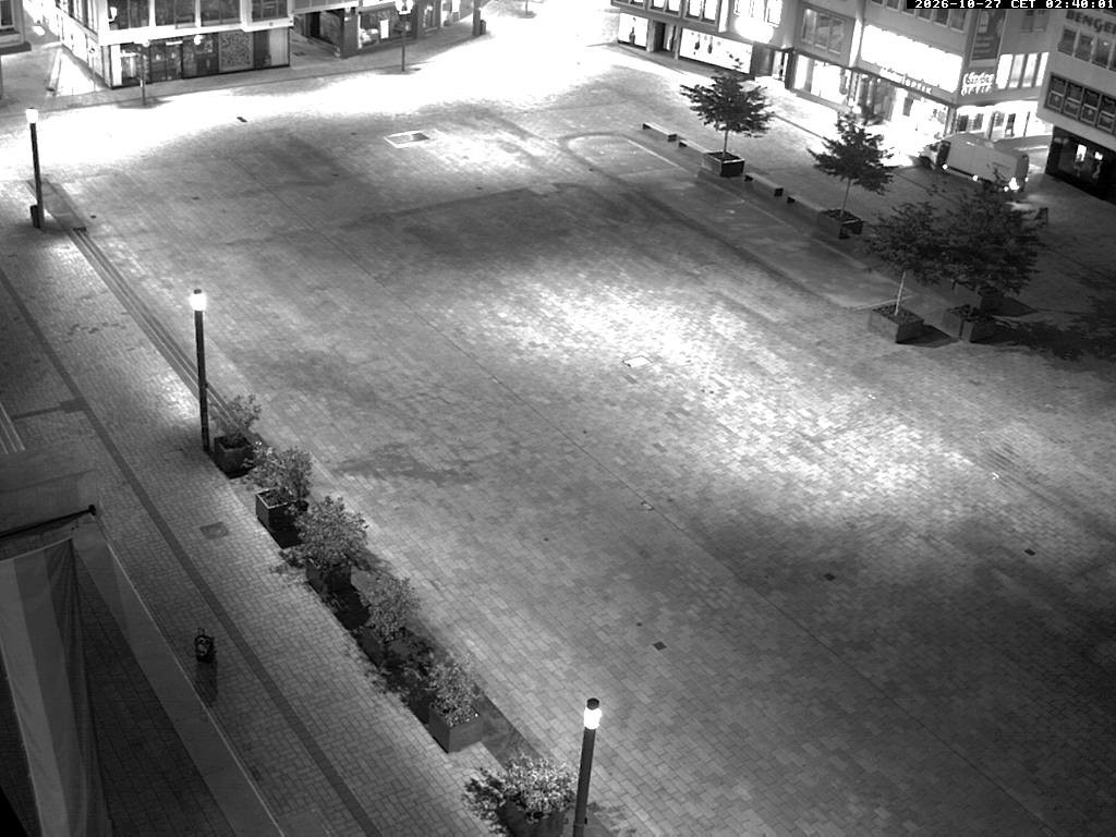 Archived image Webcam Stuttgart at the Market Square
