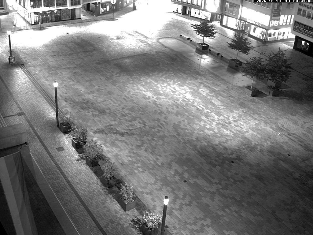 Archived image Webcam Stuttgart at the Market Square