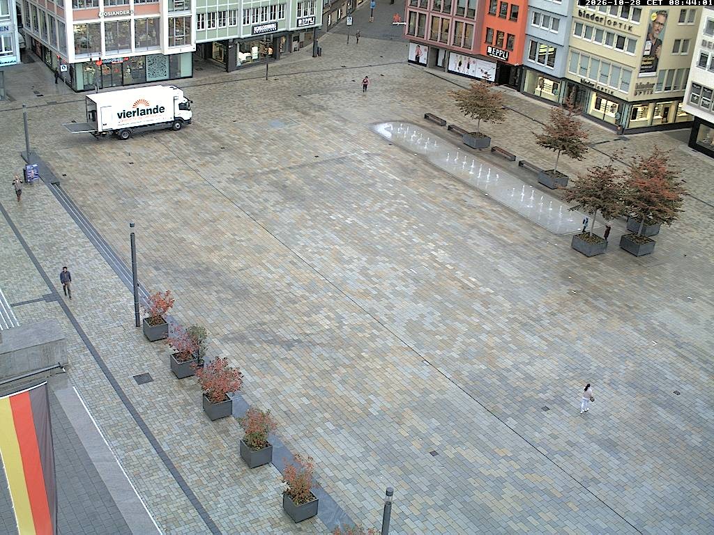 Archiv Foto Webcam Stuttgart: Marktplatz